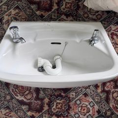 Sink and pedestal