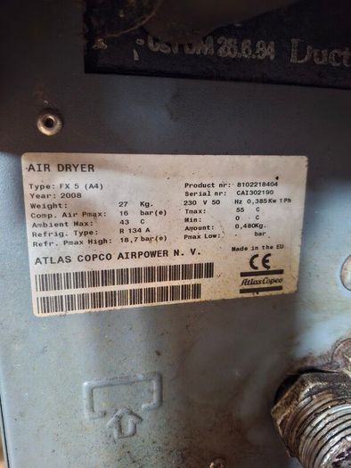 Atlas Copco GA22 air compressor