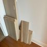 IKEA Kallax desk white stained/oak effect. Image 3