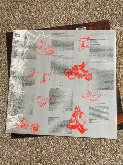 MSG vinyl. "Save yourself"