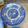 Broadhurst blue transferware, Blue and white cups and saucers Image 7