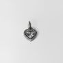 Authentic Pandora Silver Heart Halo Ring & Matching Pendant Set Image 4