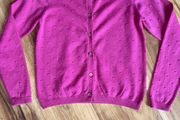 Next fuchsia pink cardigan age 5-6 excellent condition!