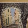 Large Street Alley Print - Framed and signed Image 2