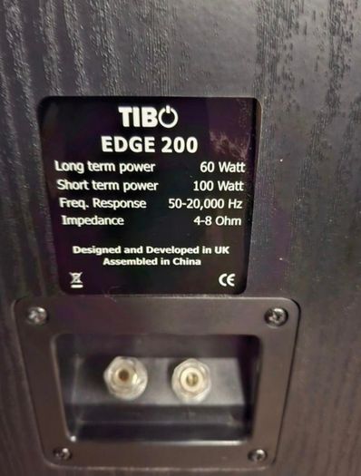 Tibo Edge 200 Floor Speakers (2)  3 Way Speakees.
