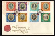 2009 Isle of Man 500th Anniversary of the Accession of the Henry VIII Commemorative Stamps First Day Cover (FDC)