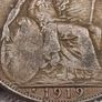Great Britain 1919 KN Penny Rare Key Date Image 2