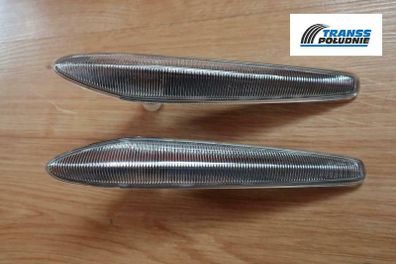 White Side Light Repeater Indicators Set Alfa Romeo 159 Oe: 60691105 60691106