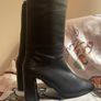 UNISA Black Leather Boots Image 2