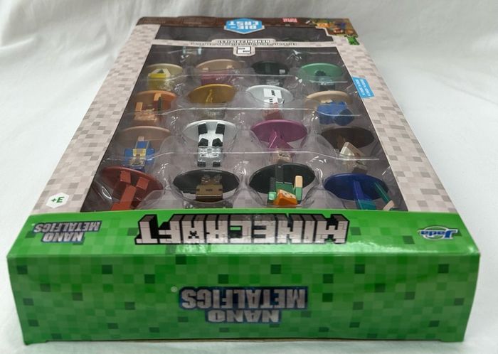 Jada Minecraft Nano Metalfigs Series 14 Die Cast Figures 18-pack - Boxed.