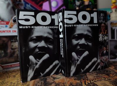 501 Must-Know Speeches ! Massive Hardcover ! 2009 ! by Bounty Books !