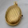 Vintage Ladies Royal Gold Oval Pendant manual Watch Image 2