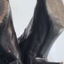 MISS SIXTY black leather ankle boots Sz 40 (Fit 7-7.5) Image 5