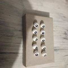 Lego printed joint ball eyes 10 pieces