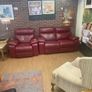 2 +1 leather recliner sofa Image 3