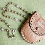 Vintage original Catholic rosary in its leather pouch Image 8
