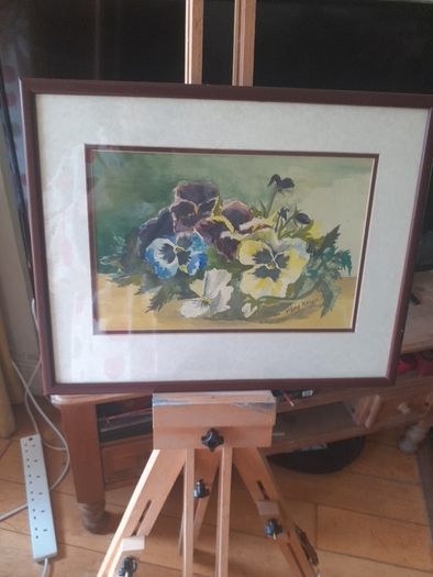 Oil painting.