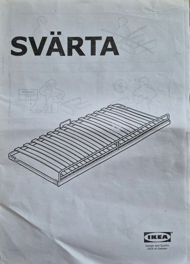 IKEA SVARTA Bunk Bed & Matching Pull-Out Trundle Bed