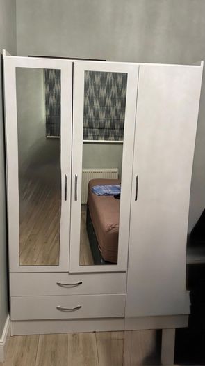 Mirror doors wardrobe