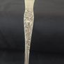 Antique Silver Plate Sugar Tongs with Heart Shaped Engraving Image 2