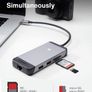 iVanky USB 3.1 Type-C (7-in-One) Mini Docking Station Power Delivery/HDMI UHD 4K/Card Reader/Gigabit Ethernet (Brand New/Warranty) Image 5