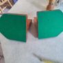 Vintage Wooden Bookends Image 4
