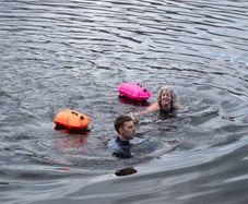 Dry bag for sea swimming