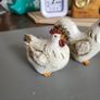 Hen ornaments x 2 Image 2