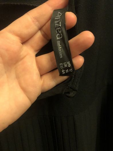 Size 16 black blouse