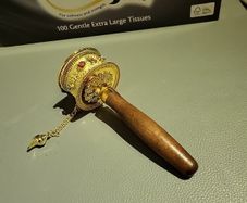 Tibetan prayer wheel