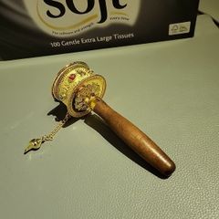 Tibetan prayer wheel