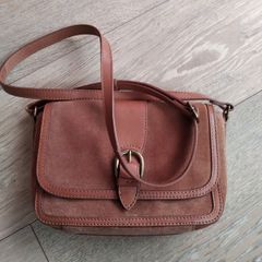 Fatface Suede leather bag