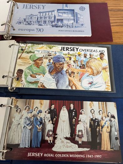 JERSEY presentation packs collection