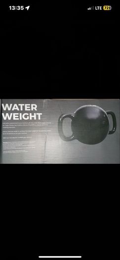 Weights Dumbell Water filled Kettle Bell for Fitness Training for Exercise