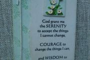 Serenity prayer magnet,Magnet, Fridge magnet