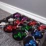 Retro Vintage Style Christmas Baubles one Box of x12 Glass Ornaments Image 7