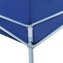 Folding Gazebo with 2 Sidewalls 5x5 m Blue Image 2