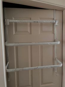 Over door 3-tier towel rail