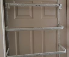 Over door 3-tier towel rail