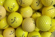 Golf Balls (Yellow Callaway) X 50
