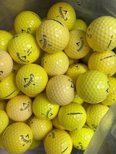 Golf Balls (Yellow Callaway) X 50