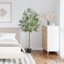 Artificial Olive Tree, 1.8 m Tall Faux Plant, Secure PE Material & Anti-Tip Tilt Protection Low-Maintenance Plant, Lifelike Green Fake Potted Tree Image 2