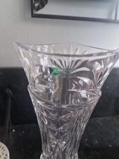 crystal vase