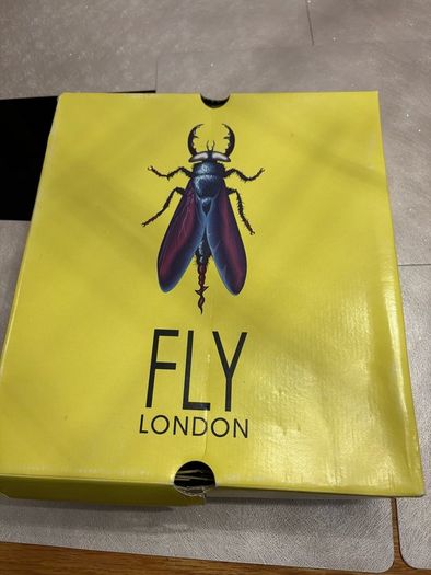 Fly London leather boots 42eu 9uk