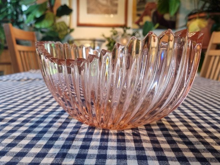 Art Deco style glass bowl