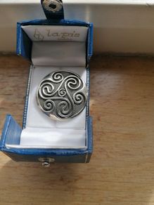 Sterling Silver Celtic Broach Hallmarked