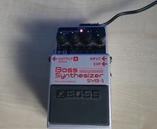 Boss bass synth pedal