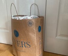 a bag of women's wear