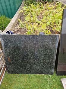 Marble shelves