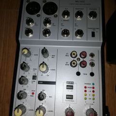 PHONIC MU-502 Mic,Line,Sound mixer